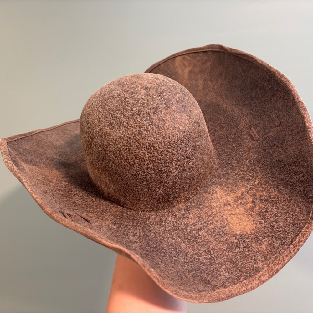 Brown Pirate/Renaissance Faire Wide Brim Costume Hat